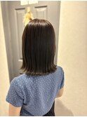 アッシュグレージュ　ブリーチなしカラー