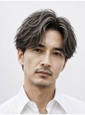 メンズカット/白髪染め/白髪ぼかし/表参道/ニュアンスパーマ
