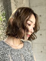 メゾンアクア 表参道(Maison ACQUA)&nbsp;切りっぱなしボブレイヤーボブ似合わせ小顔前髪縮毛矯正/表参道