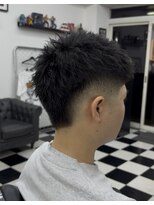 キングコング バーバーショップ バイ アルバレス(KING KONG BARBERSHOP by ALVAREZ)&nbsp;バーストフェード【所沢市/小手指/フェード】