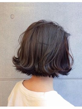 クリープ(Cleep) マーメイドアッシュ暗髪切りっぱなしボブ