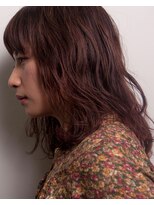 ヘアメイク エイト キリシマ(hair make No.8 kirishima)&nbsp;〔No.8 中村〕アッシュグレージュ　ベビーピンク