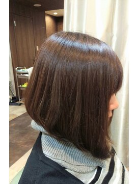 ヘアースペースシャルム (HAIR SPACE Charme) イメチェンカット♪　大人ロブ→前下がりボブ♪