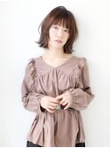 クセ以上カール未満ボブ