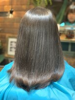 カシータ(casita)&nbsp;”casita”美髪×スモークブラウン★TOKIOフラーレン縮毛矯正
