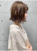 【morio池袋】大人かわいい切りっぱなしボブ♪