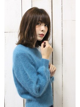 ベル 難波(Belle) ソフト外ハネミディ