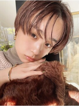 アンドレイ 表参道(andrey) 【ANDREY shunpei】ニュアンスショート ブラウンベージュ