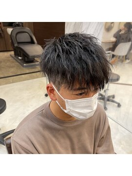 レム 長野(REM) 前下がりマッシュ/ツイストパーマ