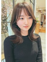 ルエ(rue)&nbsp;大人可愛い20代30代40代インナーカラー小顔ウルフレイヤーボブ