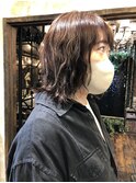 ウルフ風レイヤーボブ～ルーズパーマ～