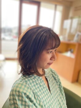 ソーライフ(so-Life)の写真/暗くなりすぎない、明るい白髪染めが人気！明るい色味も楽しめるので大人女性も納得の仕上がりに♪