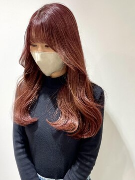 エレノア 梅田店(Eleanor) 柔らかピンクヘア