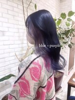 シュガー ヘアアンドネイル 仙台(SUGAR)&nbsp;ブルーと ラベンダーのインナーカラー
