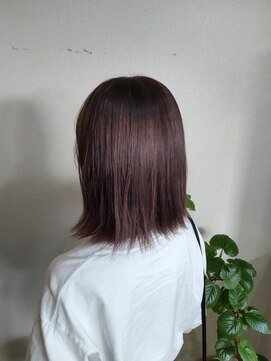 ヘアーメイク ドット(HairMakeDOT) 落ち着いたピンクベージュ