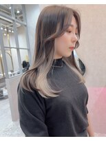 ロンド レア 天神大名店(Lond Le’a) ドレスヘア/ショコラアッシュ/ヘルシースタイル/ふんわりカール