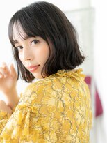 ドクターズサロン LAB 小山店 黒髪で好感度大！髪質改善ゆるふわ外ハネボブg小山20代30代40代