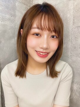 ブリス(VLISS) レイヤーミディ＿くびれヘアメルティーカラー