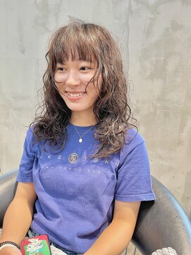 トイロ 自由が丘(Toiro) くせ毛を活かしたミディアムレイヤー