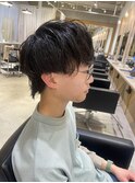 メンズマッシュウルフ