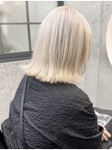【Leben】ホワイトブロンドカラー