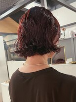 ドットプラス リム(Dot+LIM) （stylist高橋）チェリーレッドボブ