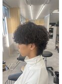 波巻きスパイラルパーマ