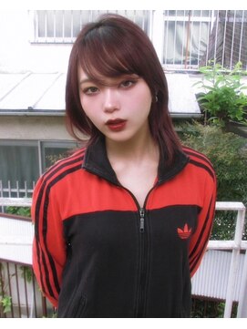 ハコ プラス(HACO+) ボルドーレイヤー