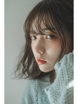 ラナ 新宿(lana) ボブレイヤー/顔まわり/シースルーバング【lana hair 新宿】