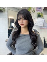 ヘアーアジール(hair agir) 盛れる顔周りレイヤーカット