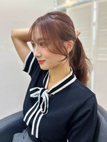 アリスバイアフロート 自由が丘(ALICe by AFLOAT) 結んでも可愛い顔まわりカット【自由が丘】