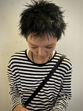 オルン(ORGN.) 骨格に合わせたスパイキーショートに仕上げます！