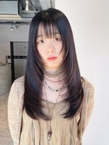アイティーバイアルバム 藤沢店(IT by ALBUM) ロング顔周りレイヤーウルフレイヤー美髪_ba504941