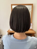 ボヌールヘアー(BONHEUR hair)&nbsp;【縮毛矯正】ミニボブ　ナチュラル　大人ボブ