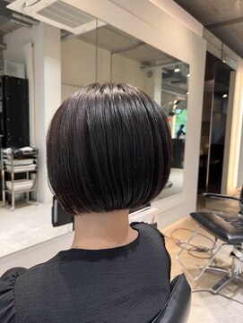 ヘア デザイン リスク(HAIR DESIGN RISK) 【RISK 白井琴菜】三鷹 ミニボブ