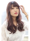 透明感☆ピンクモーブカラー