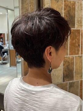 ピークアブー アヴェダ アトレ恵比寿(PEEK-A-BOO AVEDA) くびれショート/マッシュショート/刈り上げショート/ミニボブ