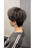 シルバーグレージュラウンドマッシュ