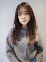 ニコ トウキョウ 渋谷(nico TOKYO)&nbsp;グレージュ韓国ミディアムボブレイヤーウルフボブレイヤーカット