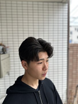 スウェル 船橋店(Swell) #MEN’S HAIR#サーフカール#刈り上げセンターパート#船橋