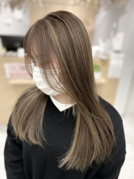 アヴァンス 京橋店(AVANCE) 着物ヘア/大人ガーリー/ダークアッシュ/似合わせカット/京橋