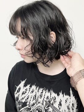 モリオフロムロンドン 原宿本店(morio from London) 【morio原宿】スパイラルパーマニュアンスパーマ