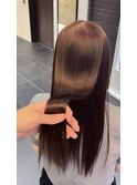 髪質改善×艶カラー