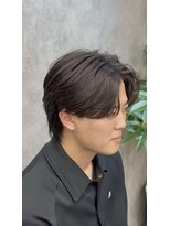 サップ 吹田店(Sup) ニュアンスパーマ センターパート ショートネープ