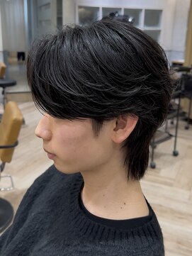 レイズ 名古屋(RAYS) 毛流れパーマ毛流れセンターパートニュアンスパーマ h