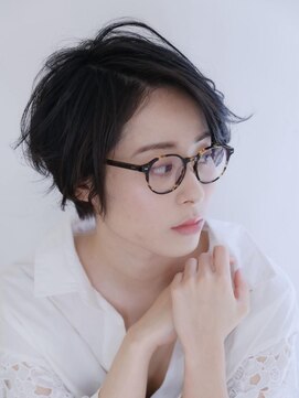 アピューズ ヘアー 梅田(Apiuz Hair) ウルフショートボブ30代40代50代