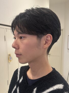 サラ ビューティー サイト 古賀店(SARA Beauty Sight) メンズ/センターパート/ニュアンスパーマ/パーマ/10代20代30代