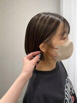 カレッタ(caletta)&nbsp;イヤリングカラー×ショート×インナーカラー