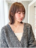 say.ボブミニボブくびれボブレイヤーボブダークブルー