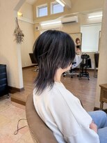 メルク(merc)&nbsp;レイヤー ボブ ショート インナーカラー 韓国